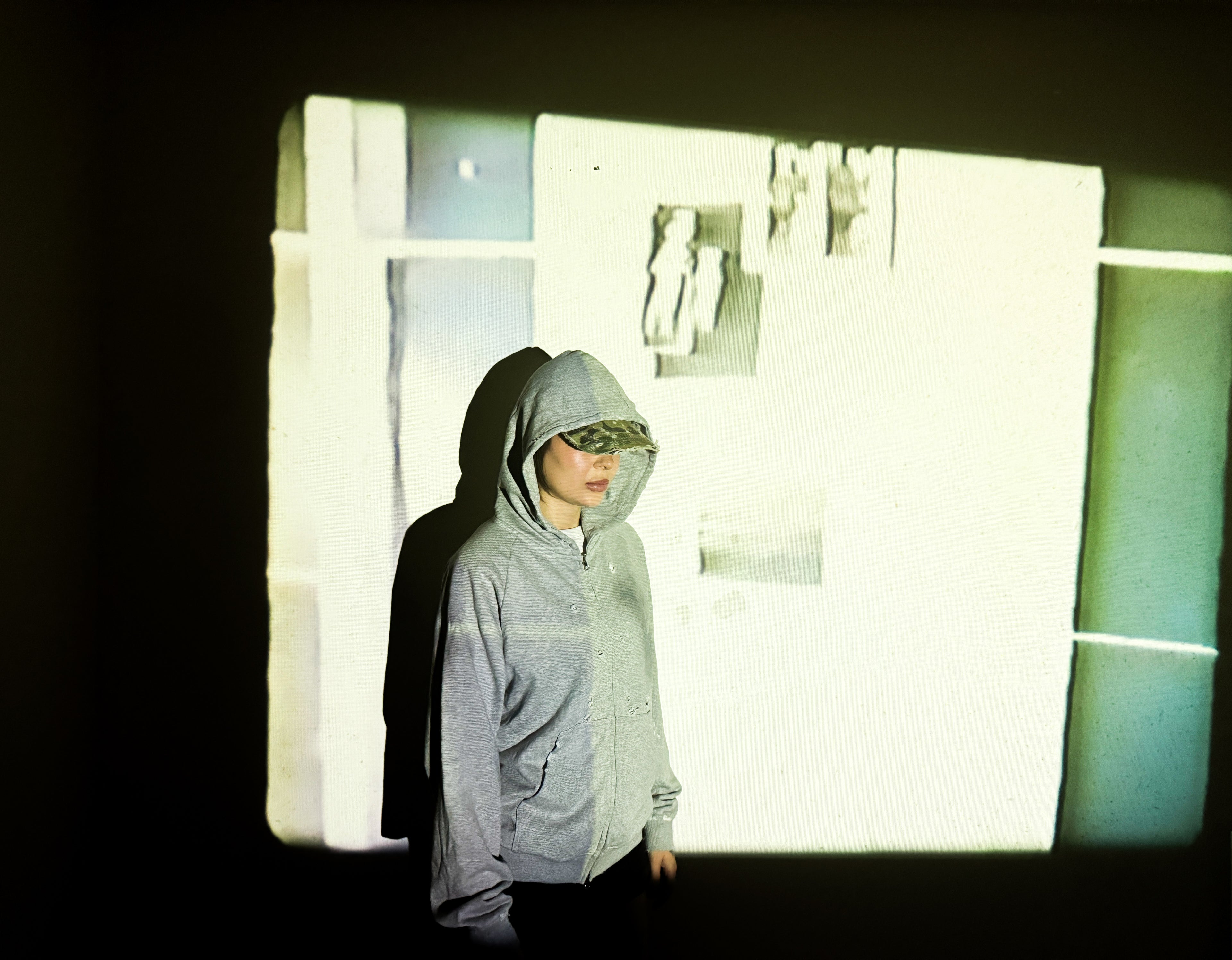 Smoked Mark Zip Hoodie